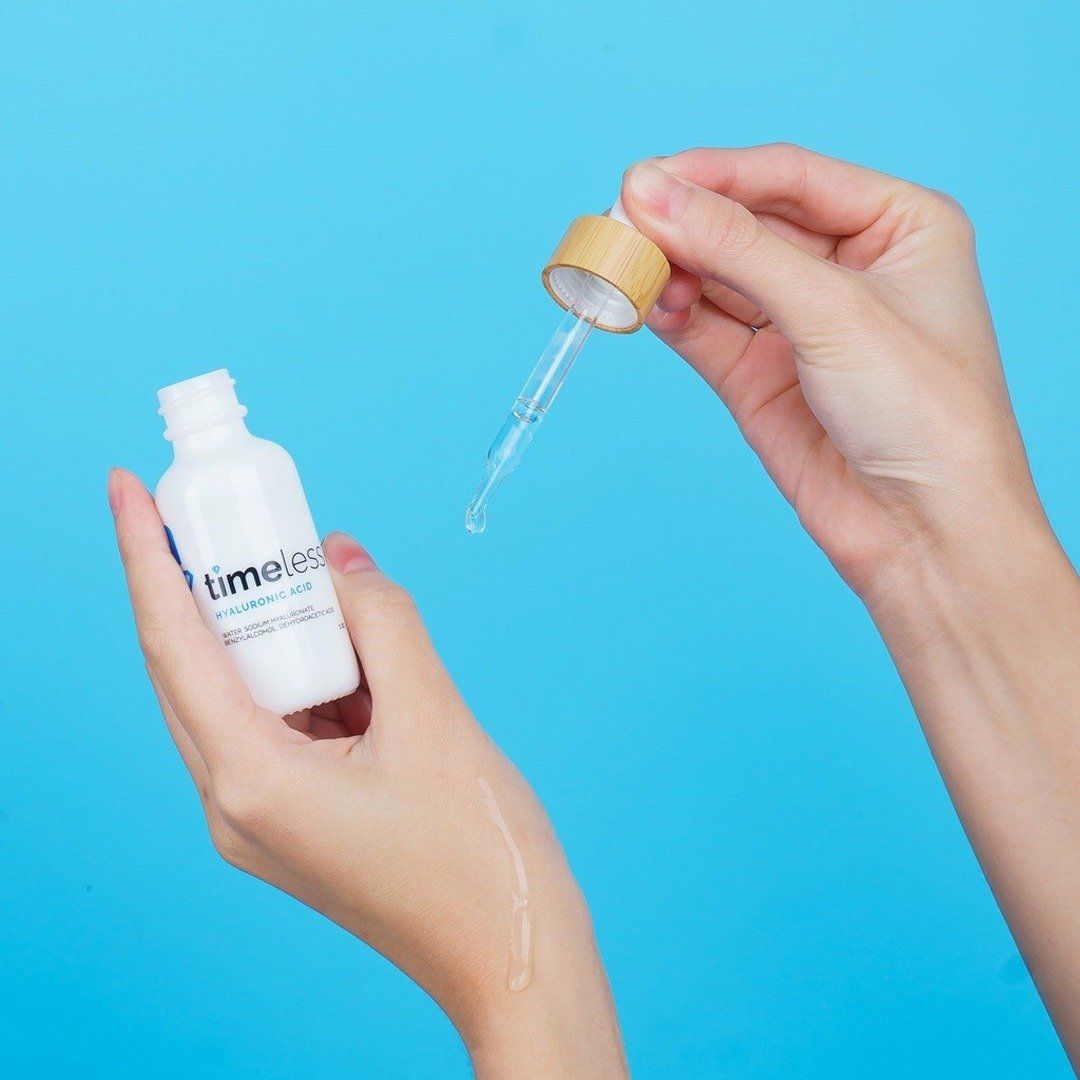 Tinh Chất Dưỡng ẩm, Cấp Nước Timeless Hyaluronic Acid 100% Pure 30ml