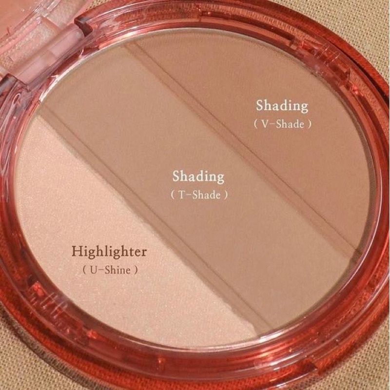 (NEW) Phấn Highlight Và Tạo Khối Black Rouge Up And Down Triple Contouring