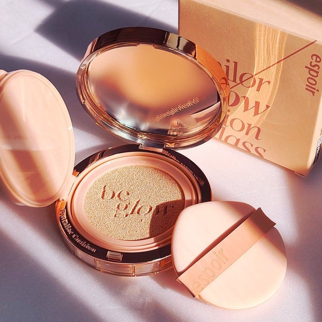 (KÈM LÕI) Phấn Nước Che Phủ Tốt Espoir Pro Tailor Be Glow Cushion New Class SPF42 PA++ 13g