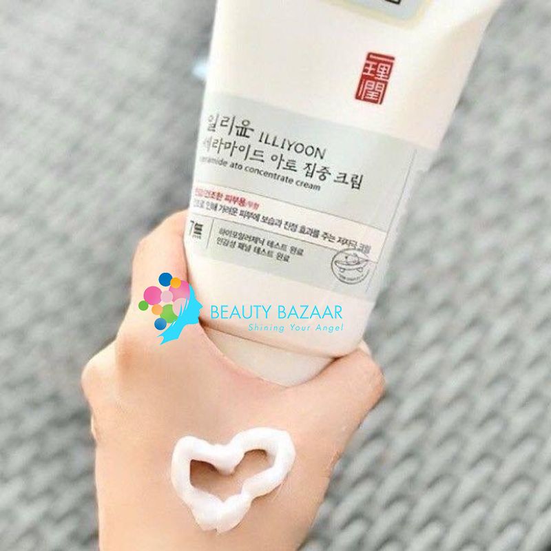 Kem Dưỡng ẩm Dành Cho Da Nhạy Cảm Toàn Thân Illiyoon Ceramide Ato Concentrate Cream 200ml