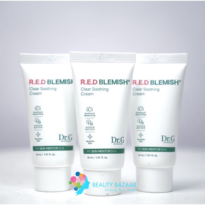 Kem Dưỡng ẩm Làm Dịu, Phục Hồi Da DR.G R.E.D Blemish Clear Soothing Cream (Mẫu mới)