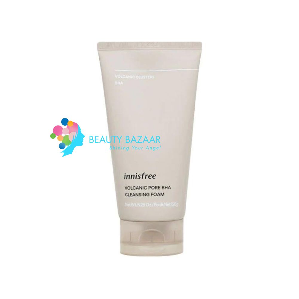 (Mẫu mới) Sữa Rửa Mặt Sạch Mụn Đầu Đen Innisfree Volcanic Pore BHA Cleansing Foam 150ml