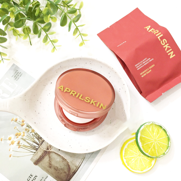 (Kèm lõi) Phấn nước Che Phủ Hoàn Hảo April Skin Hero Cushion 12g