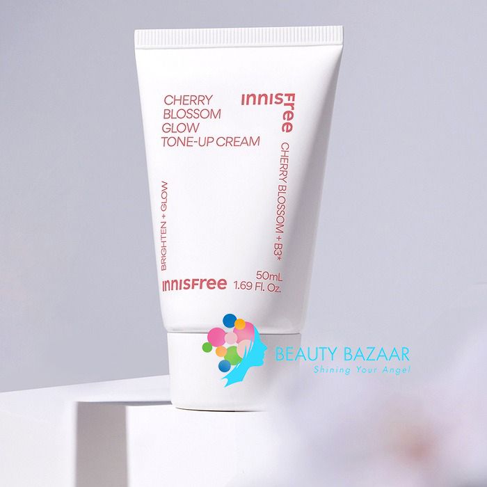(PHIÊN BẢN 2023) Kem Dưỡng Trắng Da Innisfree Cherry Blossom Glow Tone Up Cream 50ml