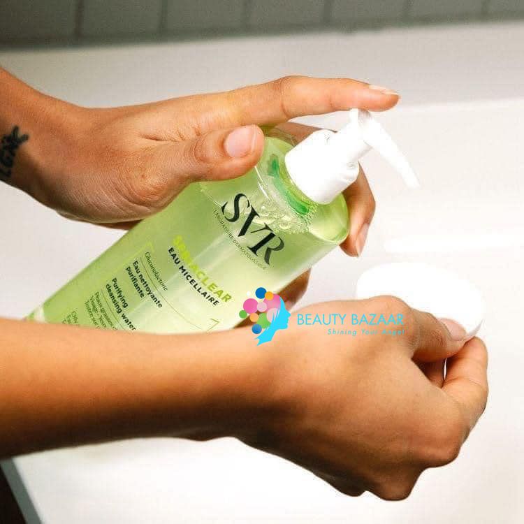 Nước Tẩy Trang Làm Sạch Da Dành Cho Da Dầu Mụn SVR Sebiaclear Eau Micellaire 400ml
