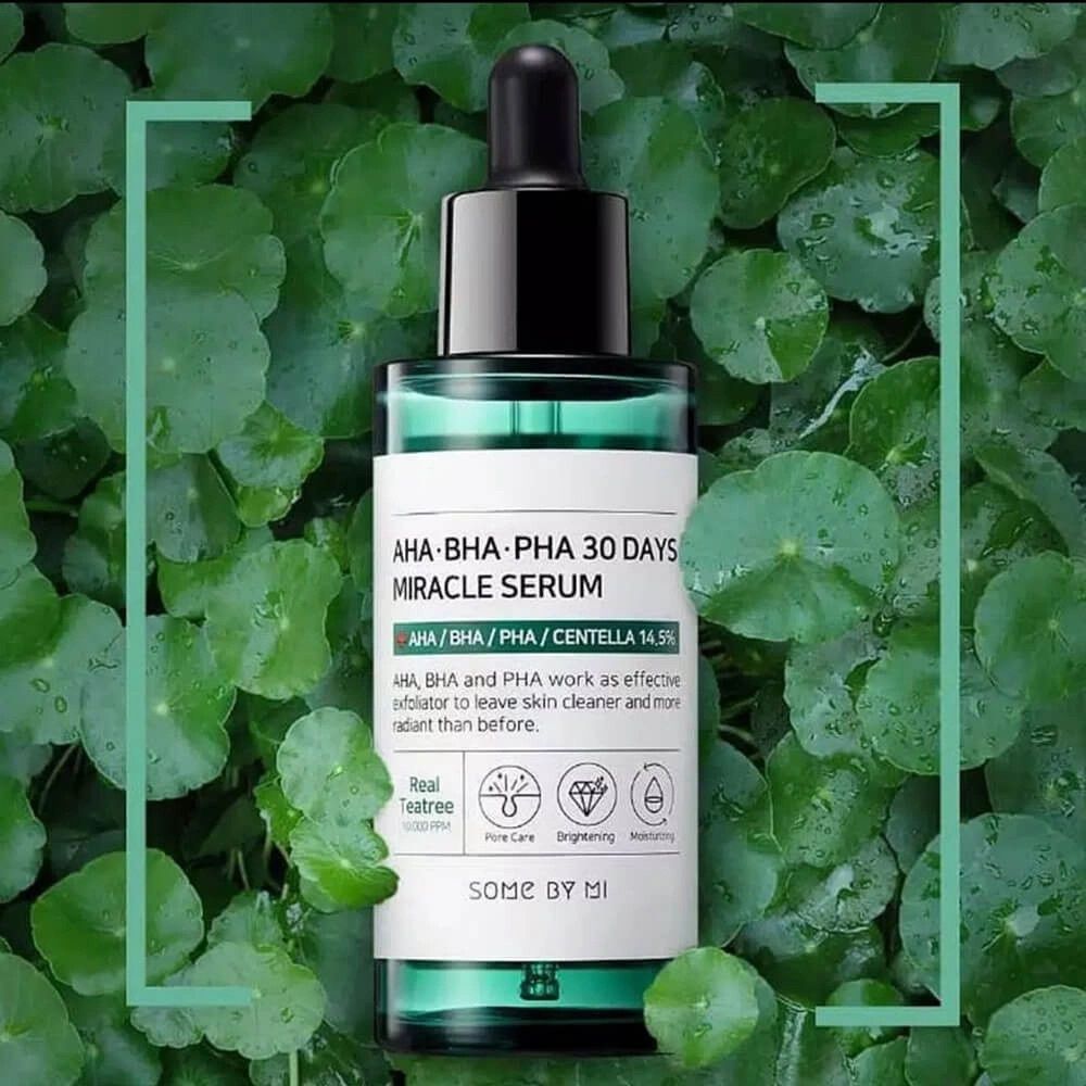 Tinh chất trị mụn, làm dịu da Some By Mi AHA BHA PHA 30 Days Miracle Serum 50ml