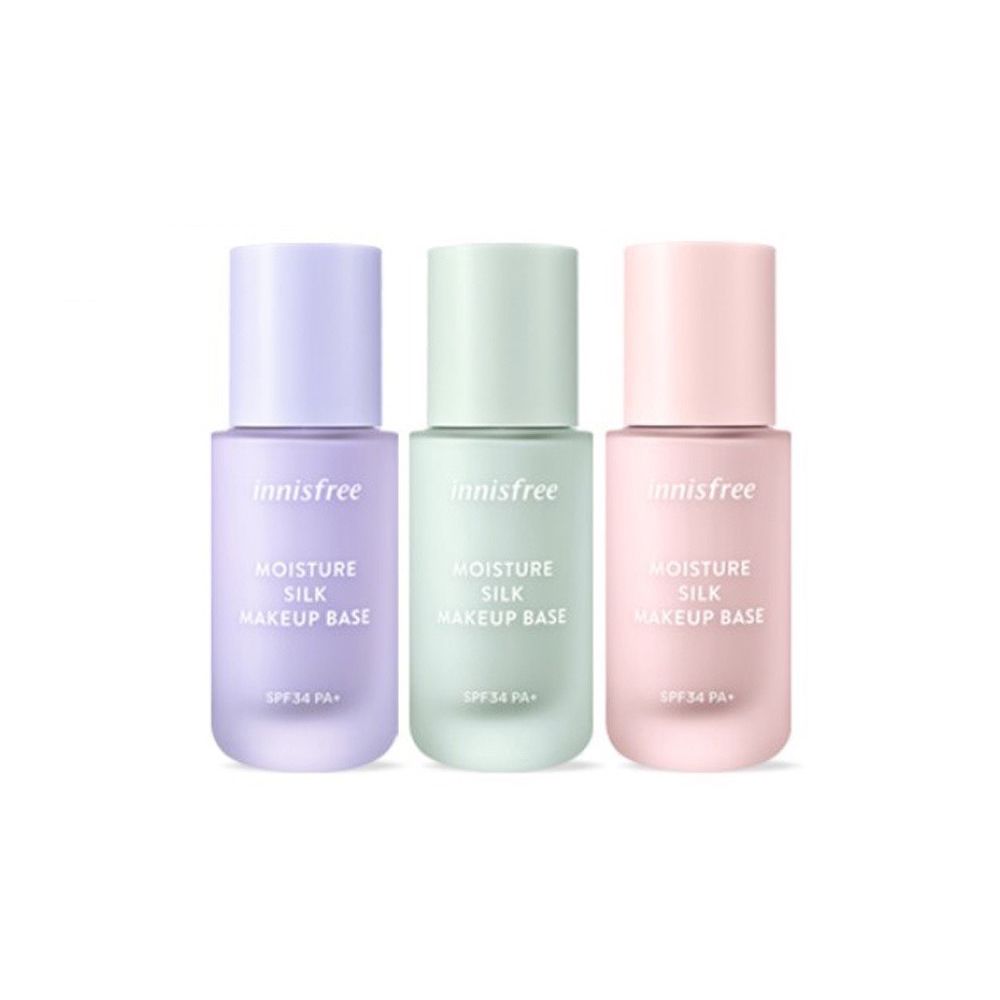 Kem lót trang điểm dưỡng ẩm Innisfree Moisture Silk Make Up Base SPF34 PA+ 30ml