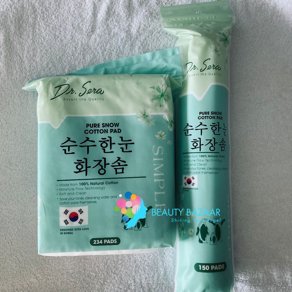 Bông Tẩy Trang Dr.Sera Pure Snow Cotton Pad (234 miếng)