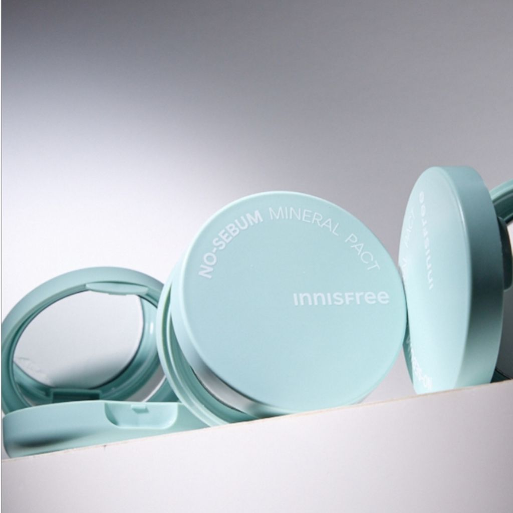 (Mẫu 2023) Phấn Phủ Nén Kiềm Dầu Innisfree No Sebum Mineral Pact 8.5g