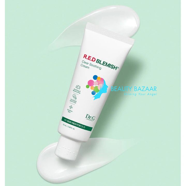 Kem Dưỡng ẩm Làm Dịu, Phục Hồi Da DR.G R.E.D Blemish Clear Soothing Cream (Mẫu mới)