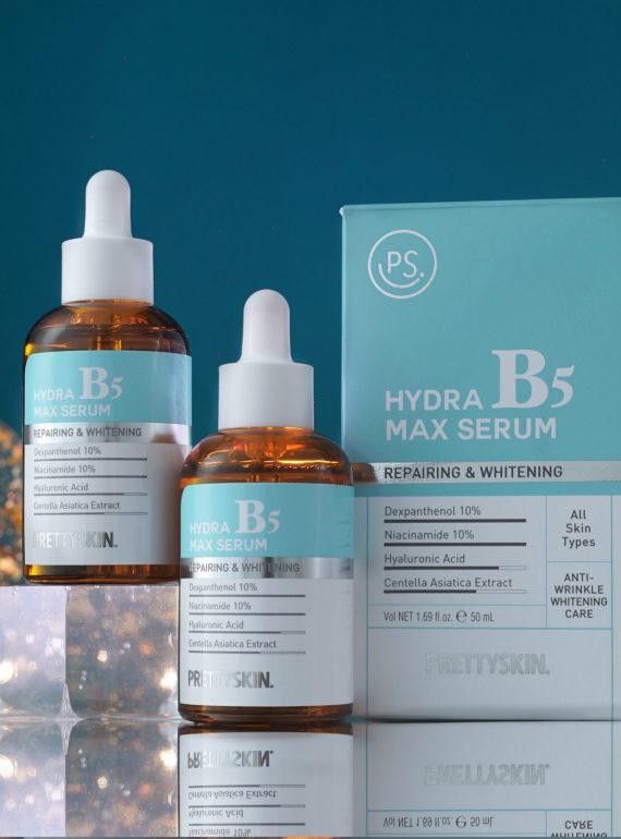 Serum Hydra B5 Max tinh chất B5 dưỡng trắng da, căng bóng - Prettyskin chính hãng Hàn Quốc 50ml