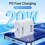 Bộ sạc cao cấp Vivumax Type C To Lightning 20W AC.PD20i