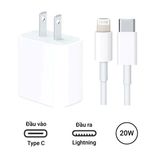 Bộ sạc nhanh 20W iPhone USB-C to Lightning