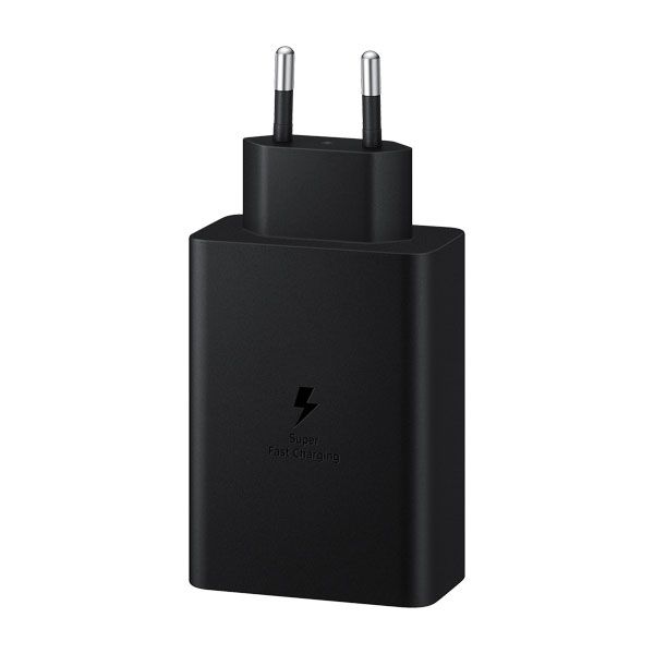 Củ sạc nhanh 65W 3in1 USB/2USB-C Chính hãng Samsung EP-T6530 Black