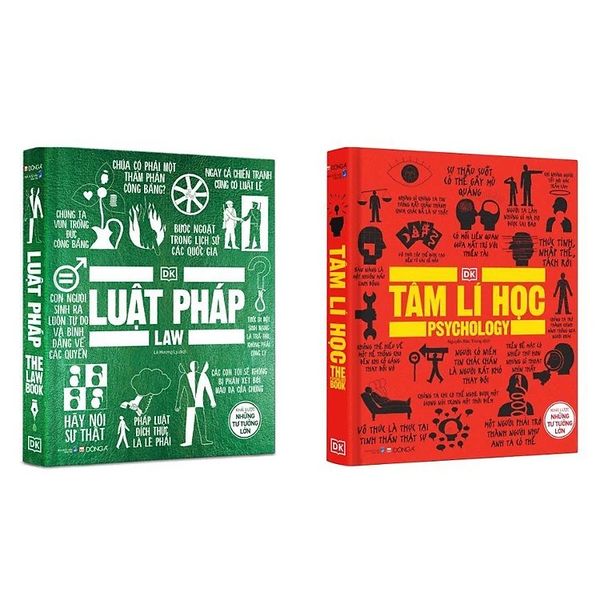 Combo 2 Quyển: Khái Lược Những Tư Tưởng Lớn (Luật Pháp + Tâm Lí Học)