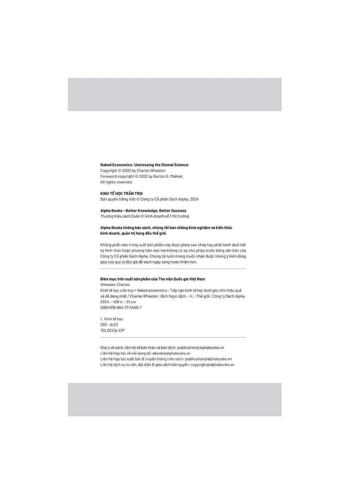 Kinh Tế Học Trần Trụi Naked Economics Bến Nghé Books