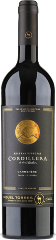 Miguel Torres, Cordillera Reserva Especial Carmenere, Cachapoal Valley