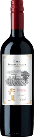 Concha Y Toro, Casa Subercaseaux Cabernet Sauvignon, Central Valley