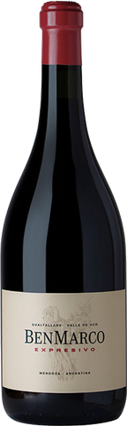 Benmarco, Expresivo, Gualtallary, Uco Valley (80% Malbec, 20% Cabernet Franc)