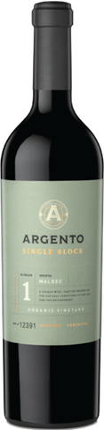 Bodega Argento, Single Block 1, Malbec, Mendoza