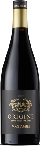 Mas Amiel, Origine, Cotes du Roussillon Villages (Grenache. Carignan. Syrah)