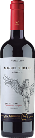 Miguel Torres, Andica Gran Reserva, Cabernet Sauvignon, Itata Valley