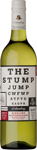 D'Arenberg, The Stump Jump, Riesling Sauvignon Marsanne, McLaren Vale