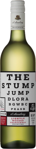 D'Arenberg, The Stump Jump, Lightly Wooded Chardonnay, McLaren Vale & Adelaide Hills