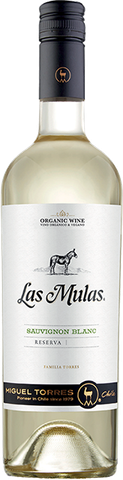 Miguel Torres, Las Mulas Sauvignon blanc, Central Valley Organic