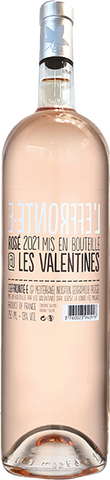 Chateau Les Valentines, L'Effronte.e Rose, IGP Mediterranee, Magnum 1.5L