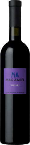 Mas Amiel red, MA Vintage, Maury (sweet red)