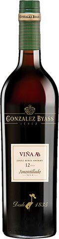 Gonzalez Byass, Vina AB, Amontillado, 12 Years