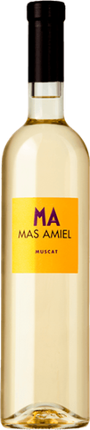 Mas Amiel, Muscat, Muscat de Rivesaltes (Muscat Petit Grain 80%, Muscat d'Alexandrie 20%) (sweet white)