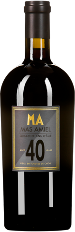 Mas Amiel, MA 40 Ans d'Age, Maury (sweet red, Oxydative)