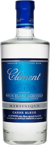 Clement, Canne Bleue, Rhum Blanc Agricole, Martinique