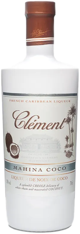 Clement, Mahina Coco, Traditional Coconut Liqueur, French Caribean
