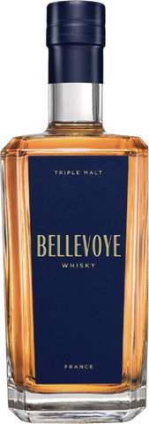Bellevoye Blue, Blended Malt Whisky de France, Finition Grain Fin, 70cl (les Bienheureux Jean Moueix)