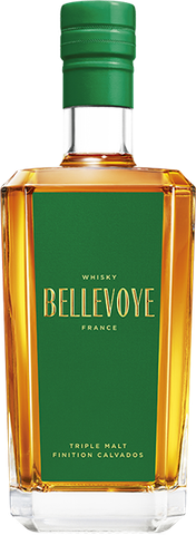 Bellevoye Green, Blended Malt Whisky de France, Finition Calvados, 70cl (les Bienheureux - Jean Moueix)