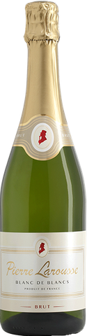 Pierre Larousse, Blanc de blancs Brut, Vin de France, 37.5cl