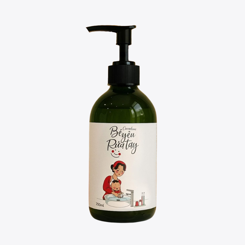 Nước Rửa tay Bé yêu 250ml - Keo ong, hương cam, quế