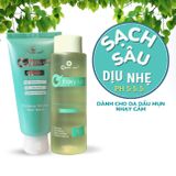  Bộ Đôi Làm Sạch Da Ngừa Mụn Tẩy Trang & Sữa Rửa Mặt Oroxylum dành cho nam nữ da dầu mụn da nhạy cảm (Sữa rửa mặt 130g + tẩy trang 200ml) 