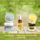  Bộ Tri Mụn ẩn ,Mụn đầu đen,Mụn thâm Doctor Care  (serum+ kem+ mặt nạ) 