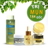  Bộ Tri Mụn ẩn, Mụn đầu đen, Mụn thâm Doctor Care (Serum 20ml + Kem 30g + Tonner 200ml + Mặt nạ 50g) 