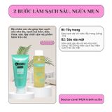  Bộ Làm Sạch Da Ngừa Mụn Tẩy Trang & Sữa Rửa Mặt Oroxylum dành cho nam nữ da dầu mụn da nhạy cảm (Sữa rửa mặt 130g + tẩy trang 200ml) 