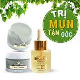  Bộ Tri Mụn ẩn , Mụn đầu đen, Mụn thâm Doctor Care dịu nhẹ dành cho nam nữ da dầu mụn ( Serum 20ml + mặt nạ 50g ) 