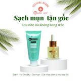 Bộ Tri Mụn ẩn, Mụn trứng cá, Giảm mờ thâm Doctor Care dịu nhẹ dành cho nam nữ da dầu mụn (Serum 20ml + sữa rửa mặt 130g)