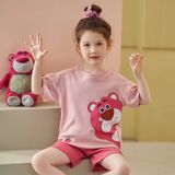  Set bộ thun cổ tròn bé hàng Quảng Châu in hình thú cute 