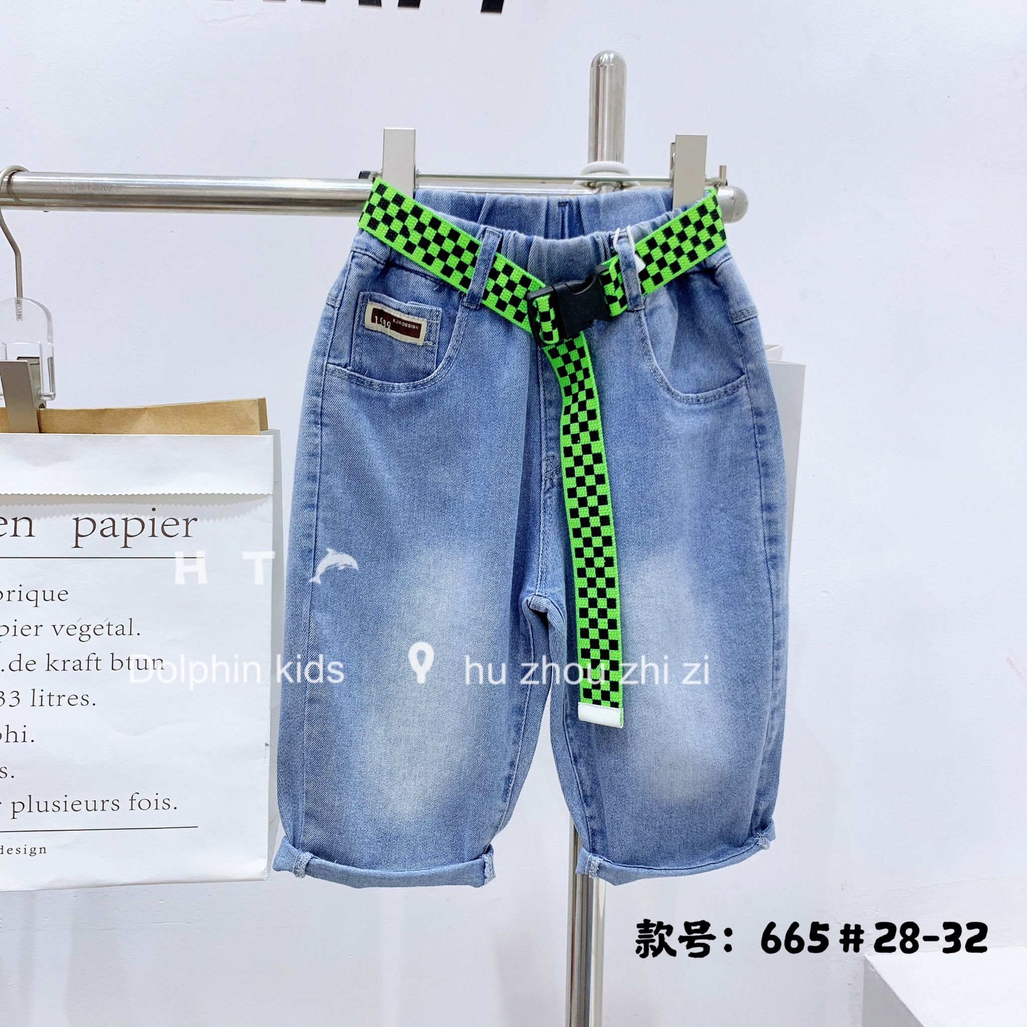  Quần short jeans cho bé hàng Quảng Châu đẹp 