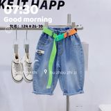  Quần short jeans cho bé hàng Quảng Châu mềm mịn 