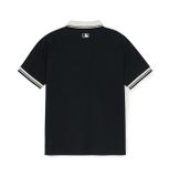 Áo Polo MLB Basic Collar Point Comfortable Fit Polo T Shirts NEW YORK YANKEES 3APQB0253-50BKS Màu Đen
